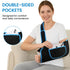 quiheat Immobilizer Elbow Arm Sling Shoulder for Men and Women, Adjustable Rotator Cuff Support Brace, Fit Left