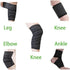 YUIHPA Extra Long Elastic Knee Wrap Compression Bandage Brace Support for Legs, Plantar Fasciitis, Stabilising