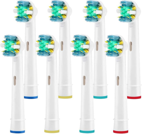 Toothbrush Replacement Heads for Oral Electric Toothbrush Pro 1000, Pro 3000, Pro 5000, Pro 7000, 8 Count