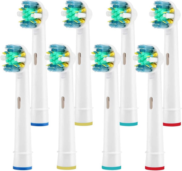 Toothbrush Replacement Heads for Oral Electric Toothbrush Pro 1000, Pro 3000, Pro 5000, Pro 7000, 8 Count