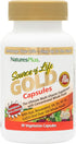 NaturesPlus Source of Life GOLD Multivitamin, 90 Vegetarian Capsules, Immune Support, Gluten Free