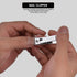 Travel Manicure Set, Professional 5 Pieces Stainless Steel Nail Clipper Kit for Women Men Grooming