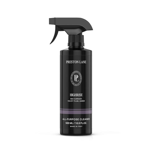 Preston Lane Luxury All-Purpose Cleaner, Highrise Scent | Bio-Based Multi-Surface Spray |