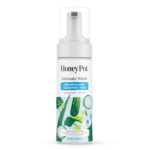 The Honey Pot Company - Feminine Wash & Feminine Wipe Bundle - Includes Ph Balance Feminine Wash and Wipes for Women
