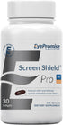 EyePromise Screen Shield All-in-One Eye Vitamin, 30 Count Easy-Swallow Softgel Capsules with Omega-3 and Vitamins