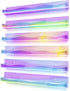 YMVV 15" Nail Polish Rack, Wall Mounted Shelf, 6 Pack Clear Acrylic Organizer for Nail Supplies