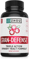 Zhou Nutrition Cran Defense, 60 Count Cranberry Concentrate Urinary Tract Formula