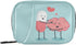 Naanle Happy Pills Pill Box 7 Day Pill Case Bag Travel Pill Organizer