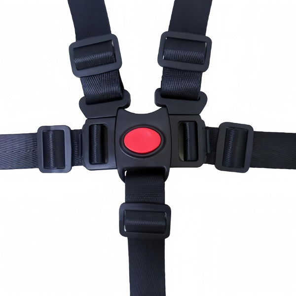ZROSIN 5-Point Kids Safety Harness Adjustable Polyester Safety Belt for High Chair/Stroller/Car Seat2pcs