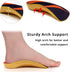 Arch Support Shoe Insert, 3/4 Plantar Fasciitis Inserts High Arch Support Insoles with Metatarsal Pads, Orthotic Inserts for Flat Feet, Relief Plantar Fasciitis, Heel Pain,S