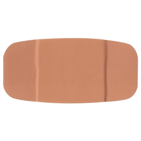 261846 First Aid Plastic Adhesive Bandages, Latex Free, Large Strips, 2" Width, 4" Length, Pack of 50