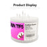 Pointed Tip Cotton Swabs, 500 Count Cotton Buds with Double Precision Tips