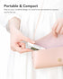 Smiling Shark Gel Nail Light, Handheld UV Nail Light, Mini Portable Cordless USB Power Bank for Fast Curing & Manicure