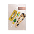 Kitsch Stackable Hair Clips for Women, Fashion Acrylic Hair Accessories, Large Hair Clip for Thick & Thin Hair, 3pcs