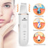 Skin Scrubber Face Spatula - Facial Scrubber for Deep Cleansing, Blackhead Remover, Pore Cleaner with 4 Modes (White)