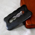 Gua Sha Massage Tool - Bian Stone for Soft Tissue Scraping, Used for Back, Legs, Arms, Neck, Shoulder (Black)