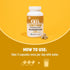 OM MUSHROOM SUPERFOOD Lion's Mane Mushroom Capsules, Superfood Supplement, 90 Count, 30 Day Supply