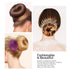 Kitjans Extra Hair Donut Bun Maker for Kids, 2PCS Ring Style Small Bun Shaper, Suitable for Short Thin Hair