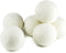 (Upgraded) SnugPad XL Size Wool Dryer Balls - 100% Organic New Zealand Wool, Baby Safe & Hypoallergenic, 6 Count