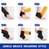 Galvaran Ankle Support Brace, Adjustable Compression Ankle Brace for Sports Protection, Breathable Polyester, One Size