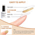 RARJSM Holographic Nail Polish - Shimmer Gold Gel Polish, Unicorn Effect Nail Art Colors, 7.5ML Curing Required