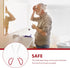 Self Assist Toilet Aid Butt Wiper Clip for Obesity and Disabled People Stainless Steel Bathroom Body Wipe Assistive