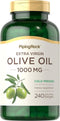 Piping Rock Olive Oil Softgels, 1000mg | 240 Count | Extra Virgin Olive Oil | Cold Pressed Supplement | Gluten Free,