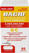 Daily Probiotic | 50 Count | Dietary Supplement for Digestive Health | 2 Billion Bacillus Coagulans Live Cultures, White