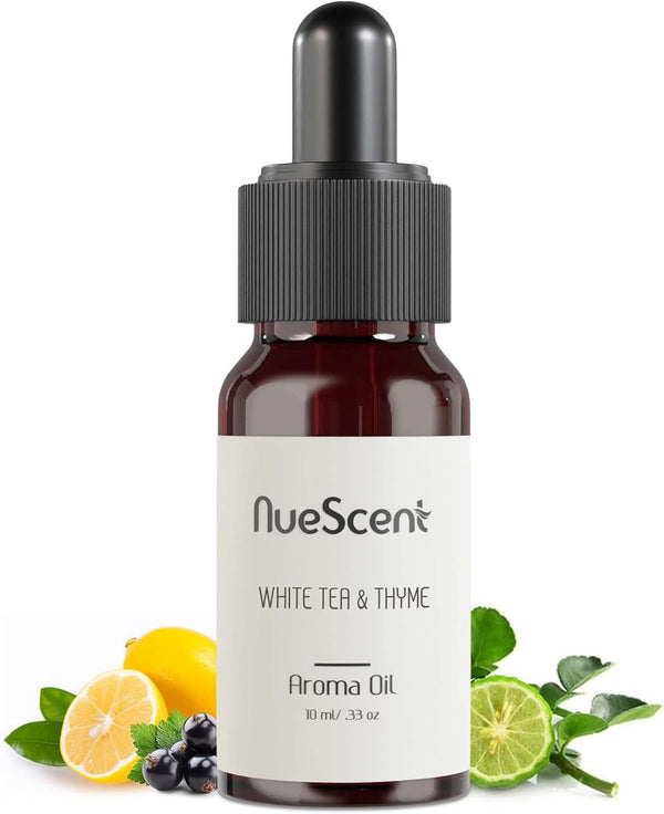 White Tea & Thyme Aroma Oil for Scent Diffusers - 10 Milliliter