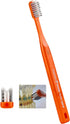 Orthodontic Toothbrush for Braces - V Trim Cutting USA Bristles, Standard Size, 1 Pack (Shark Ortho Spiral)