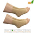 HealthyNees 15-20 mmHg (2 2X-Large) Ankle Compression Leg Foot Swelling Wide Open Toe Sleeve Pairs Beige
