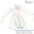 Parcelona French Effortless Mini Clear Clips, Pack of 2 Celluloid Clips for Thick Hair Ponytail Holder for Women