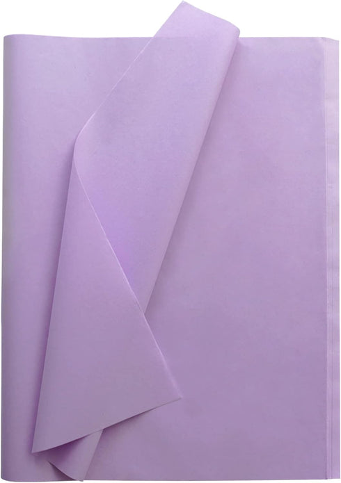 50 Sheets 20"X28" Full Size Lavender Purple Tissue Paper for Gift Wrapping and Party Decoration