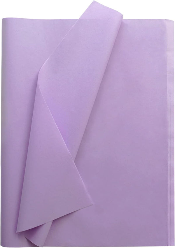 50 Sheets 20"X28" Full Size Lavender Purple Tissue Paper for Gift Wrapping and Party Decoration