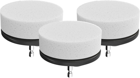 Dirt Devil 3-Piece Foam Sponge Pad Cleaning Set: 3.5" Pads for Glass, Hardwood, Mirrors & More
