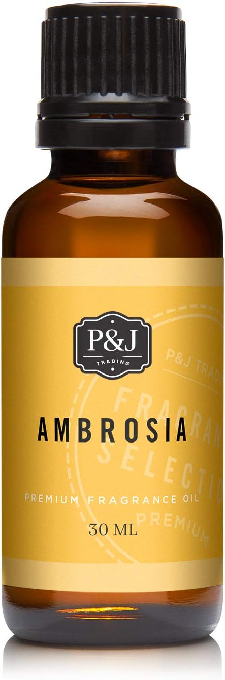 P&J Trading Ambrosia Scented Oil 30ml - Fragrance Oil for Diffuser, Candle Making, Soap Making