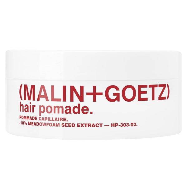 Malin + Goetz Hair Pomade, 2 oz. — Lightweight All Day Hold for All Hair Types, Natural Fragrance & Color, Vegan