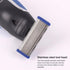 LinMei Replacement Shaver Heads for 1st Generation Micro Touch Solo Men's Trimmer, Includes 6 Blades and 2 Brushes
