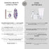 KARIZMA Unicorn Body Glitter Set - 30g Chunky Face, Hair, Eye & Body Glitter for Women - Rave & Festival Accessories