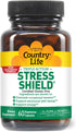 Country Life Stress Shield, Stress & Tension Relief Supplement with Ashwagandha, 60 Capsules