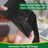 Hommaly 2.6 240 6-10 2-2.6 Gallon pcs Small Black Trash Bags, Strong Garbage Bags, Bathroom Trash Can Bin Liners