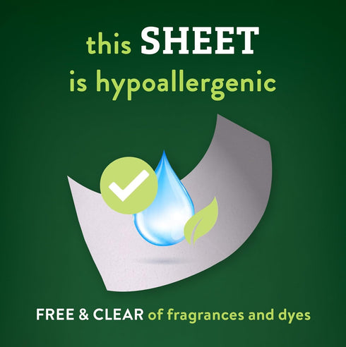Biokleen Laundry Detergent Sheets, 2 PACK, Free & Clear, Hypoallergenic, 100 Sheets, 200 Loads