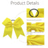 Hipcheer 20pcs 8" Large Cheer Bows for Girls, Hand-made Grosgrain Ribbon Hair Accessories for Teen Girls