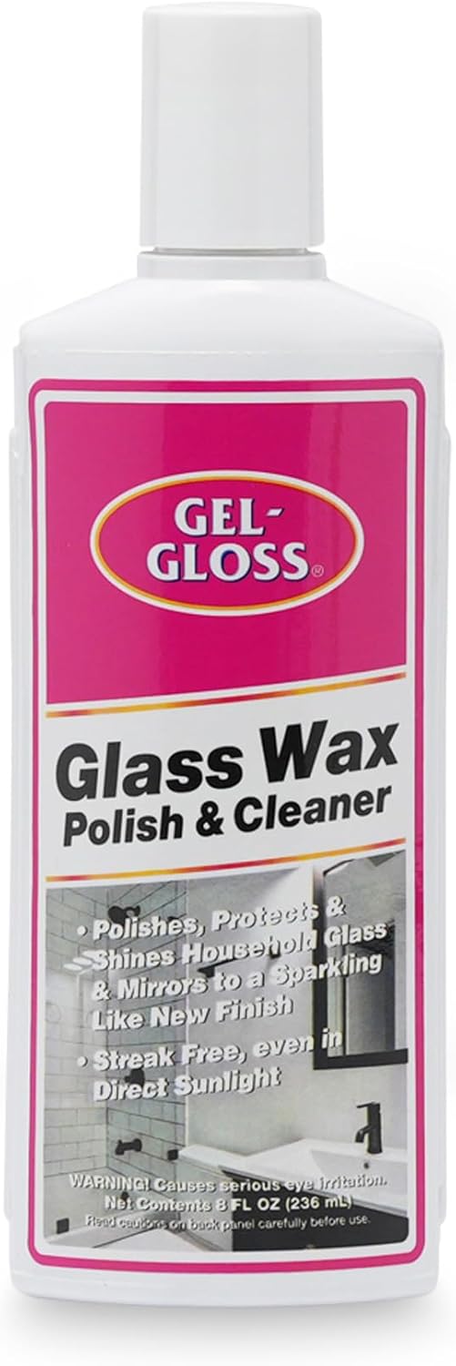 TR Gel-Gloss No Seak Glass Wax | Professional-Grade Silicon Wax Formulation | Removes