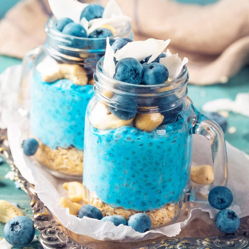 Ellie's Best Organic Blue Spirulina Powder, 60 Servings, Vegan, Non-GMO, for Smoothies & Drinks