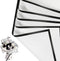 20 Sheet Waterproof Flower Wrapping Paper, Floral Bouquet Packaging Paper for Wedding Birthday Gift DIY (Porcelain