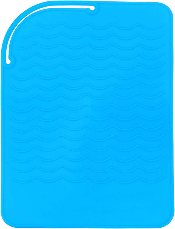 Silicone Iron Hair Curling Pad, Multipurpose Hot Resistant Mat for Hair Curling Plate, Hair Straightener, Rollers, and