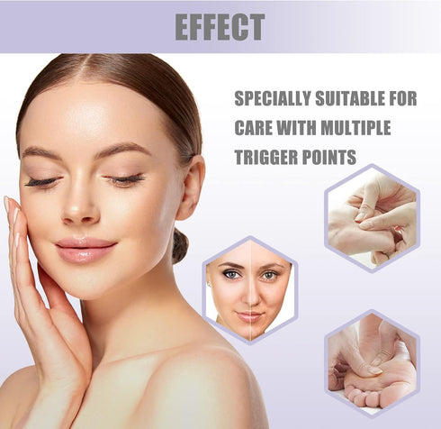 YAFIYGI Face Massage Tools Neck Shoulder Back Resin Massager Relieve Bursitis, New Shape Neck Shoulder Back Resin