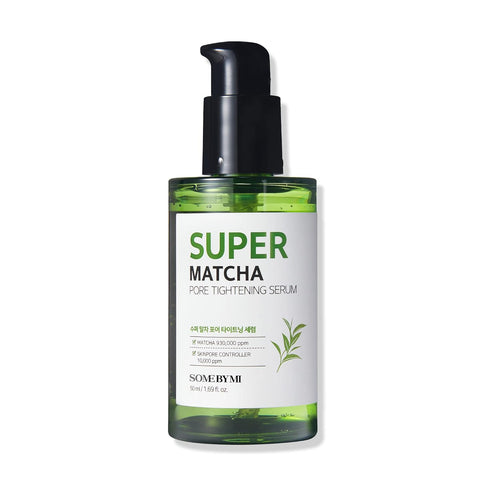 SOME BY MI Super Matcha Pore Tightening Serum, 1.69Oz, 50ml, Korean Skin Care for Sensitive Skin