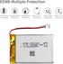 EEMB 3.7V Lipo Battery 1350mAh 803448, Rechargeable Lithium Polymer Battery with JST Connector